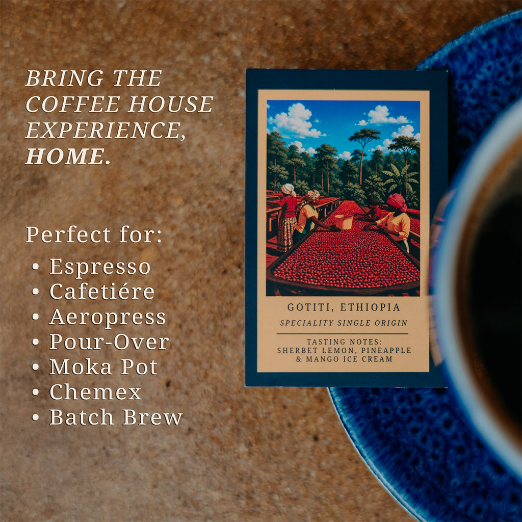 Gotiti, Ethiopia Single Origin Speciality Coffee